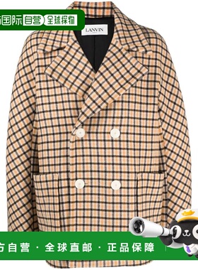 1h可退 香港直邮Lanvin 朗雯 男士 和服式夹克 RMOU00075759A2360
