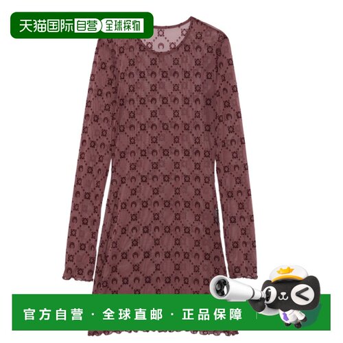 1h可退 香港直邮MARINE SERRE 女士连衣裙 WDR267ACJER0005PU70 S
