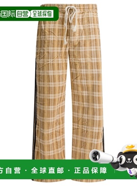 1h可退 香港直邮Adidas 男士 白色棉混纺裤子 KC3140WONWHIWHITE