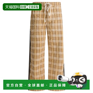 1h可退 香港直邮Adidas 男士 白色棉混纺裤子 KC3140WONWHIWHITE