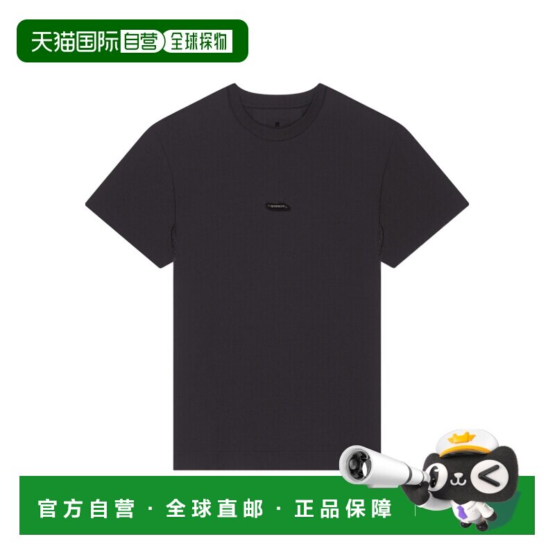 香港直邮Givenchy 徽标T恤 BM716R3YCN短袖纪梵希针织图片