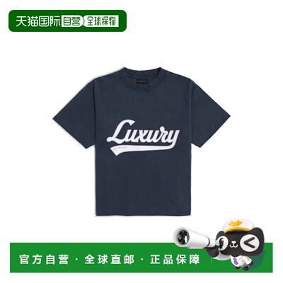 1h可退 香港直邮Balenciaga 巴黎世家 女士 LUXURY SCRIPT中号版T