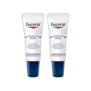 欧洲直邮Eucerin优色林舒缓滋润唇膏10mlx2舒缓干燥保湿修护正品