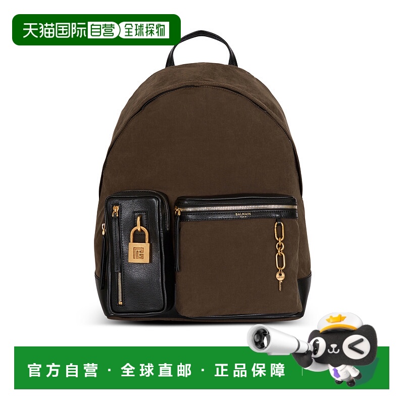 1h可退 香港直邮Balmain Pulse 双肩包 GM1GE276TNRO