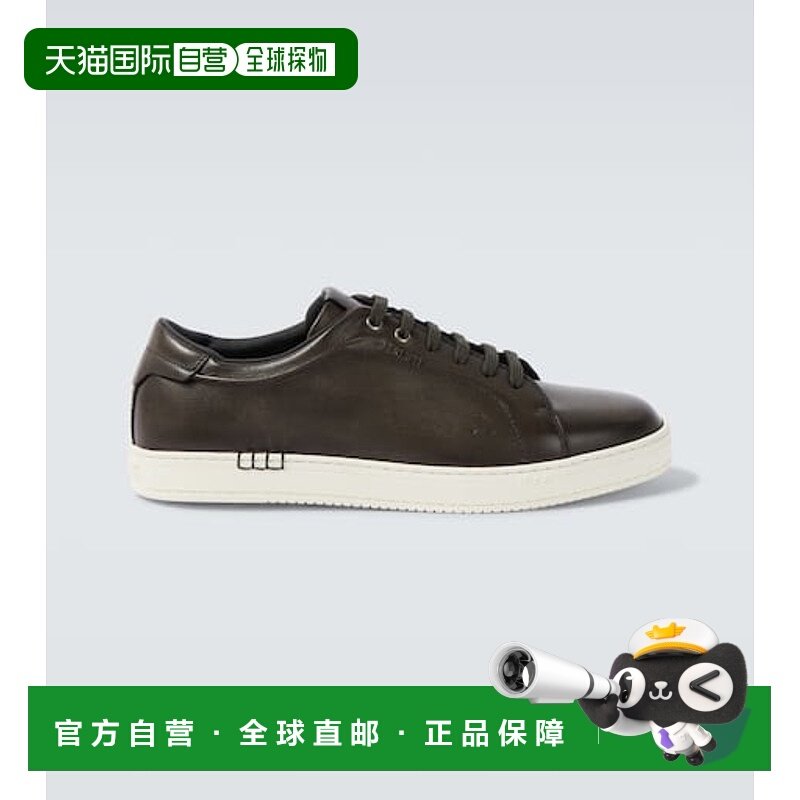 1h可退 香港直邮Berluti 伯尔鲁帝 男士 Venezia 皮质运动鞋男鞋