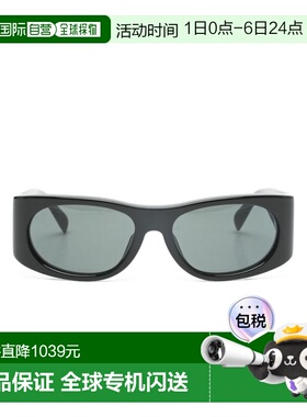 1h可退 香港直邮Jacquemus 女士 JACQUEMUS 黑色太阳眼镜 JAC158C