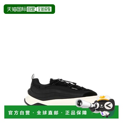 1h可退 香港直邮Moon Boot 月亮靴 男士 Moon247 黑色布织运动鞋