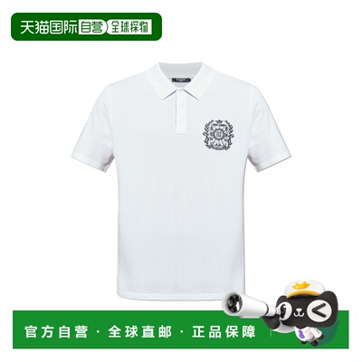 1h可退 香港直邮BALMAIN 男士T恤 FH1GC035GE96GAB SS2026 白色