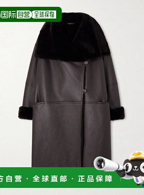 香港直邮1h可退 toteme 女士 拼接毛羊皮大衣 254WRO0301LE020203