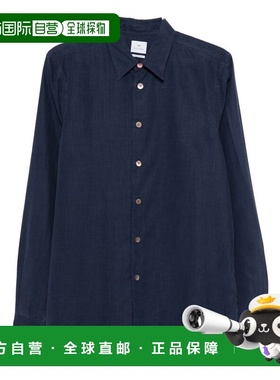 1h可退 香港直邮Paul Smith 男士 By 蓝色衬衫 M2R687UTV2238349