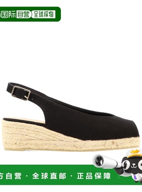 1h可退 香港直邮Castaner Dosalia 坡跟凉鞋 DOSALIA3001NEGRO