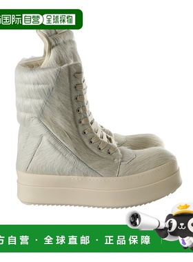 香港直邮Rick Owens 圆头靴子 RR02E1855LHL