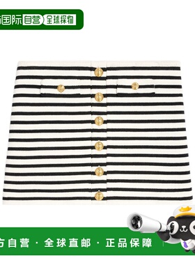 香港直邮Celine 条纹半身裙 2AI47212L.包臀裙a字裙