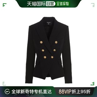 外套 羊毛双排扣西装 AF1SG000WB08 香港直邮Balmain