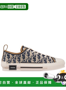 1h可退 香港直邮DIOR 迪奥 男士 圆头低帮休闲鞋 3SN340ZQLH