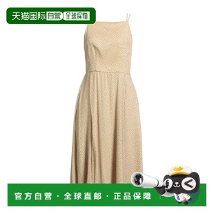 1h可退 香港直邮THEORY 希尔瑞 女士 中长连衣裙 beige米色 舒适
