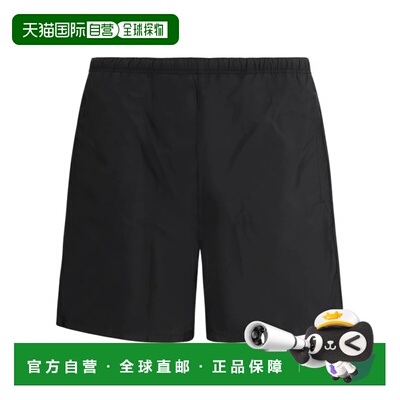 1h可退 香港直邮PRADA 男士短裤 UB3331WQ9SOOOF0002 SS2026 黑色
