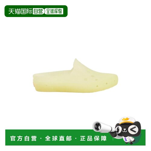 自营Vans Slip-On乳白色合成橡胶轻便透气拖鞋男女通用