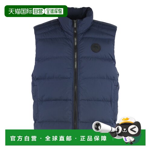 1h可退 香港直邮CANADA GOOSE 男士马甲 1925MB9063 AW2025 蓝色