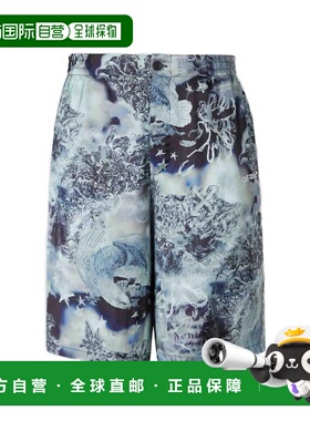 1h可退 香港直邮off-white 男士 米白多色短裤 44XCB092S26F00440