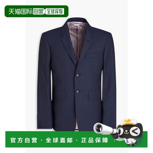 香港直邮Thom Browne 汤姆 布朗 男士 羊毛/斜纹布西装外套 MJC00