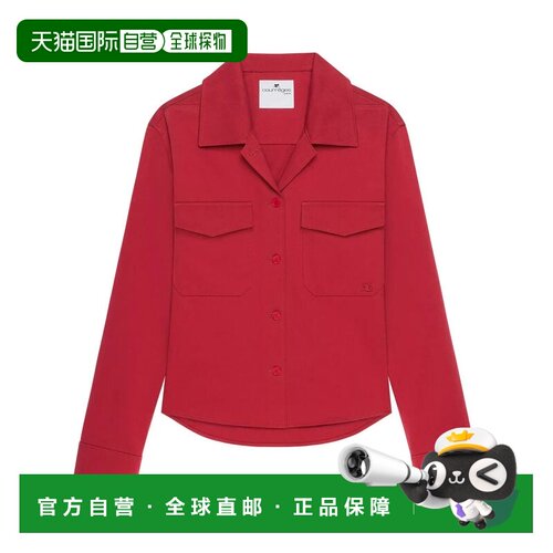 香港直邮COURREGES 女士衬衫 125CCH074PL0178401【付后1h可退】