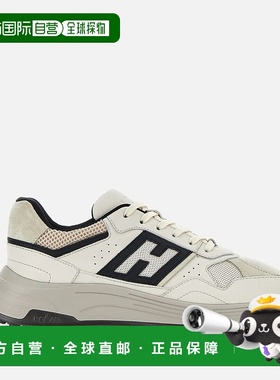 自营欧洲直邮Hogan Hyperlight象牙白/黑色老爹鞋运动鞋跑鞋休闲