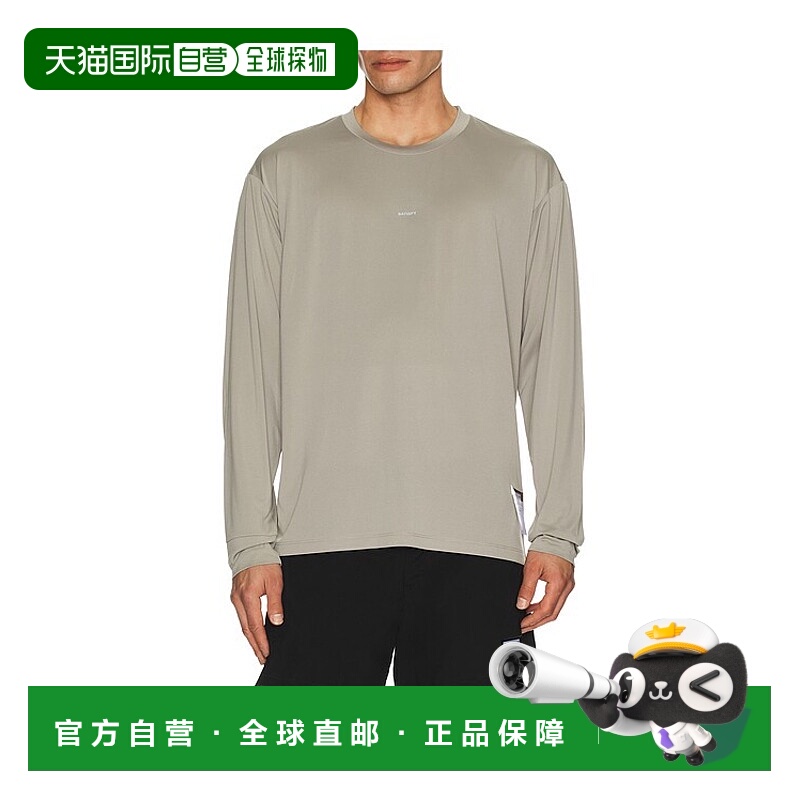 1h可退 香港直邮Satisfy 男士 Auralite 长款T恤 11001ALSA
