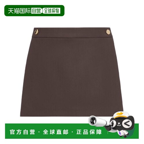 香港直邮SPORTMAX 女士短裤 2146026106002 AW2026 棕色 腰带袢短