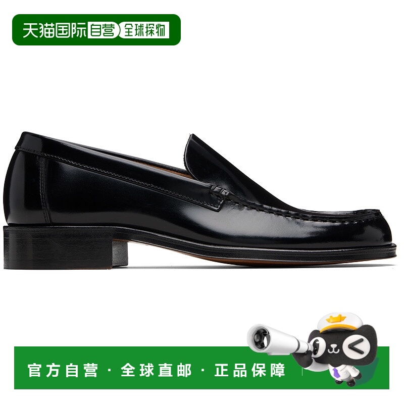 香港直邮Lemaire 女士 黑色乐福鞋 FO0249LL0163 black黑色 舒适