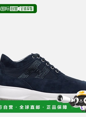 自营欧洲直邮Hogan Interactive蓝色运动鞋休闲