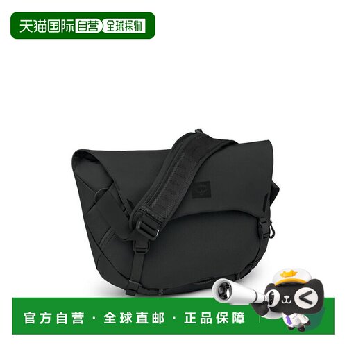 自营欧洲直邮Osprey小鹰 Metron 18 Messenger男女通用黑色尼龙背