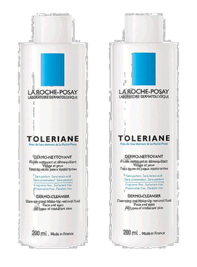 欧洲直邮La Roche Posay理肤泉特安舒缓洁面乳200MLx2瓶装正品
