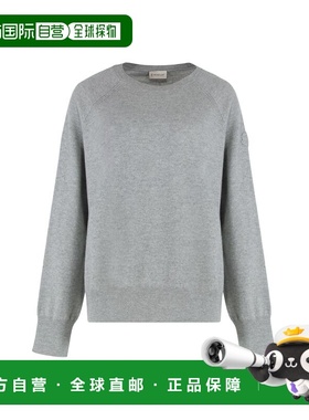 1h可退 香港直邮Moncler 盟可睐 女士 長袖圓領毛衣 K20919C00008