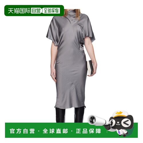 1h可退 香港直邮Rick Owens 垂坠连衣裙 RP02E4543SCH06