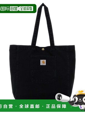 1h可退 香港直邮CARHARTT WIP 男士 Bayfield 黑色牛仔布手提包 I