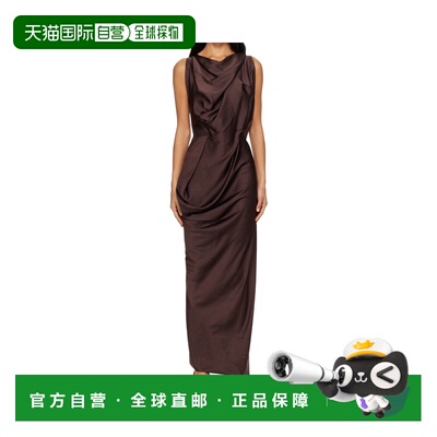 1h可退 香港直邮Vivienne Westwood 长款连衣裙 110103A5W01AD