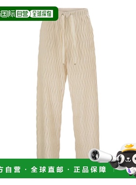 1h可退 香港直邮Herno 女士 折皱质感裤子 PT000118D1985