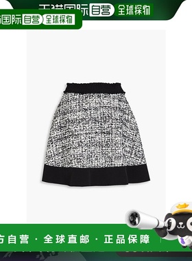 香港直邮Sandro 女士 珠片精饰金属感花呢迷你半身裙 SFPJU00818