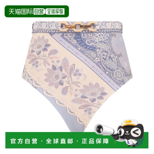 1h可退 香港直邮ZIMMERMANN 女士泳装 4626WSS252BLUBA AW2025 花