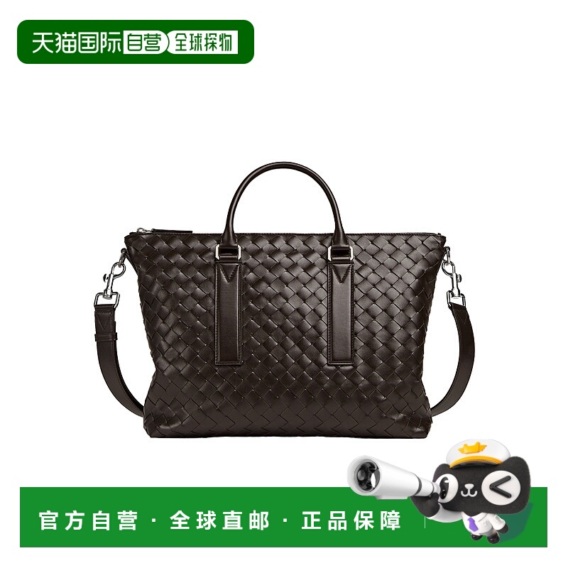 香港直邮Bottega Veneta BV 25SS Intrecciato编织柔软公文包 Men