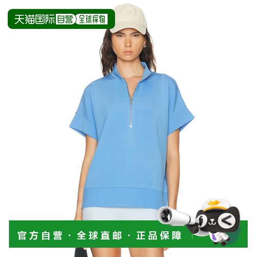 1h可退 美国直邮VARLEY 女士 Ritchie 半拉链短袖运动衫 VAR02013