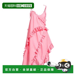 女士 Bahnsen 缠绕式 连衣裙 舒 1h可退 pink粉色 香港直邮Cecilie
