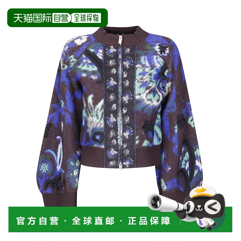 香港直邮Sacai 女士 Maglione a fiori 毛衣 2608606 - 实物图