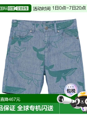 1h可退 香港直邮Stella McCartney 印花牛仔短裤 TY6Q29Z3546