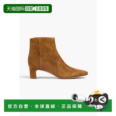 1h可退 香港直邮VINCE 女士 Silvana 绒面革短靴 J1162L2200ELMWO