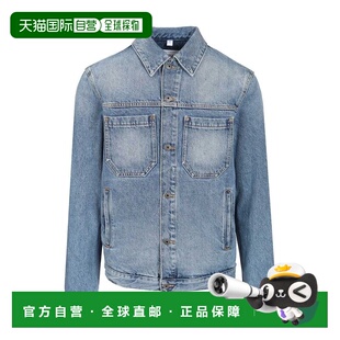 半箭头滑板牛仔夹克 1h可退 男士 white OMYE09QS26D 香港直邮off