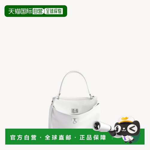 自营欧洲直邮Balenciaga巴黎世家 Rodeo女士白色小牛皮手提包