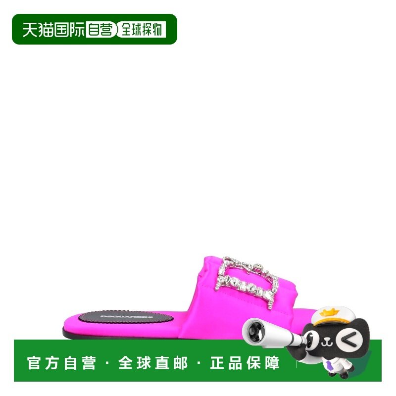 1h可退 香港直邮Dsquared2 二次方 女士 凉鞋 pink粉色 舒适时尚,女鞋,时装凉鞋,淘宝优惠券,粉丝福利购,淘宝优惠卷