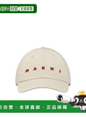 香港直邮Marni logo棒球帽 CLZC0108S0UTC476鸭舌帽